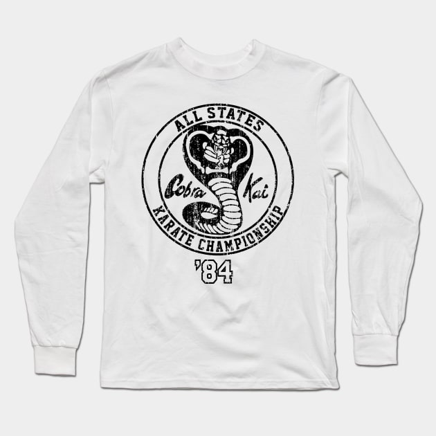 Cobra Kai Karate Kid Long Sleeve T-Shirt by Carlosj1313